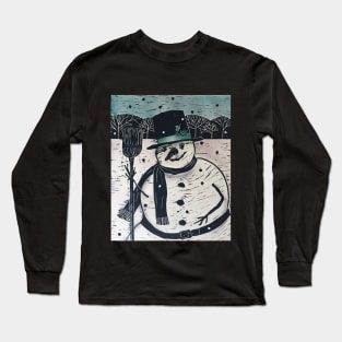 Frosty the Snowman Long Sleeve T-Shirt